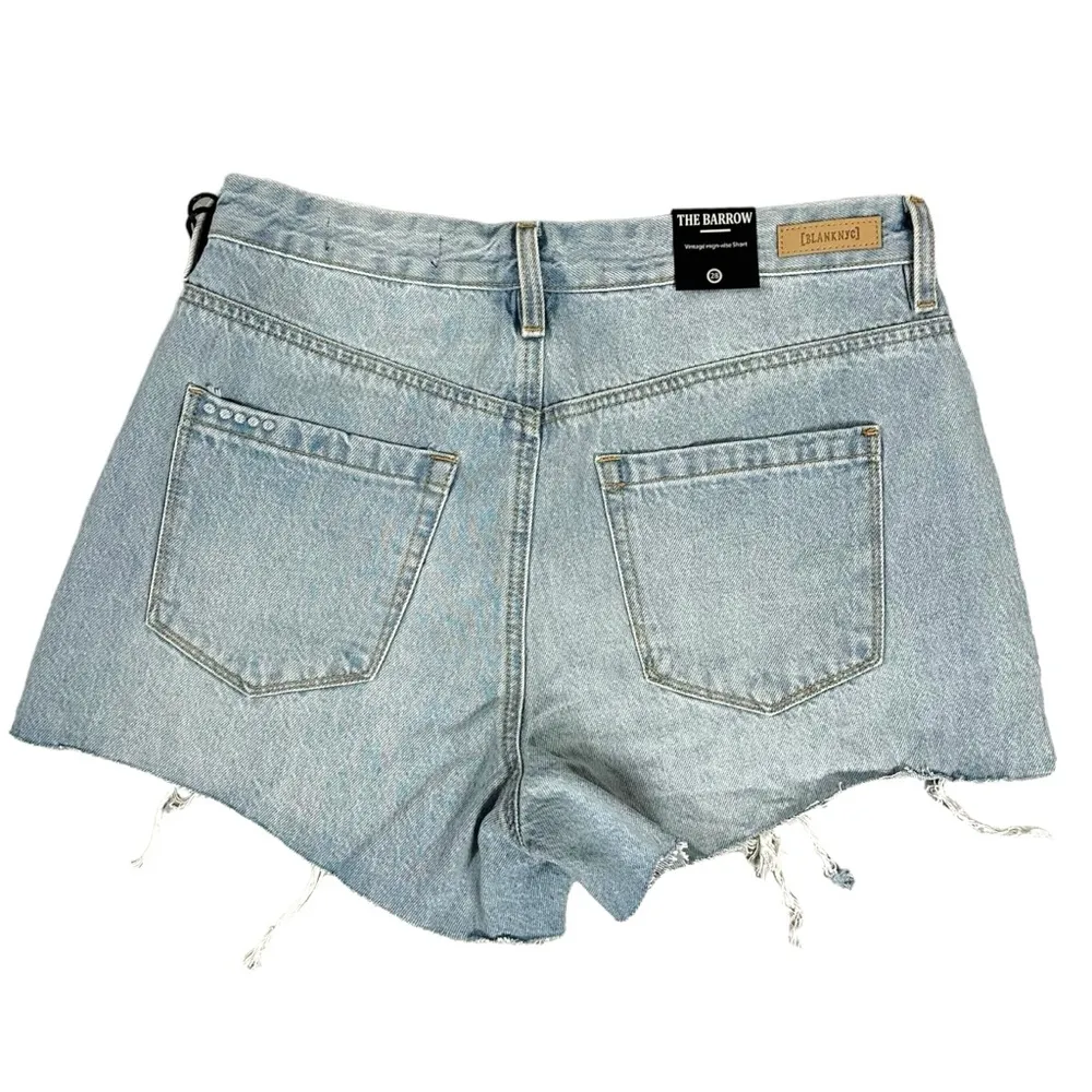 Blank NYC Jean Shorts 28 The Barrow Adrenaline Rush Cutoffs NEW NWT Revolve - Image 7