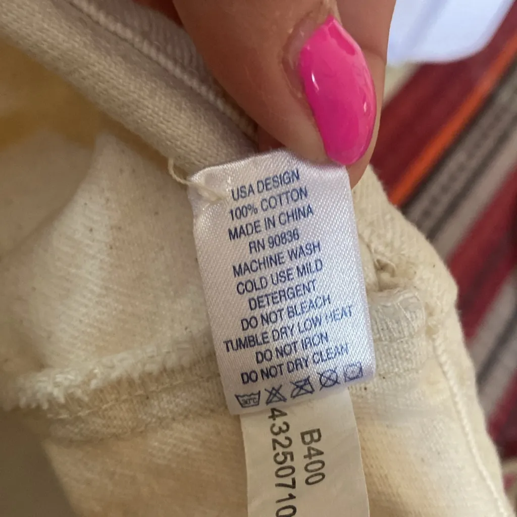 Cambridge academy Navy and White Canvas Tote Bag Blue - Image 10