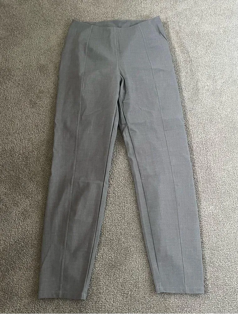 Lululemon Here to There High-Rise 7/8 Pant Crosshatch Magnet Grey Size 8 Stretch - Image 3