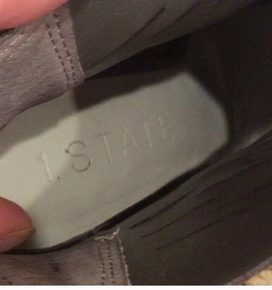 1. State EUC Perforated Booties Sz 8m - Image 9