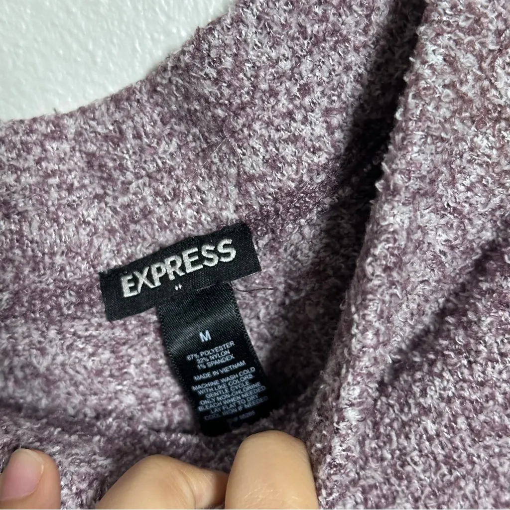 Express Women Maroon/Red Drawstring Sweatpants size M. - Image 4