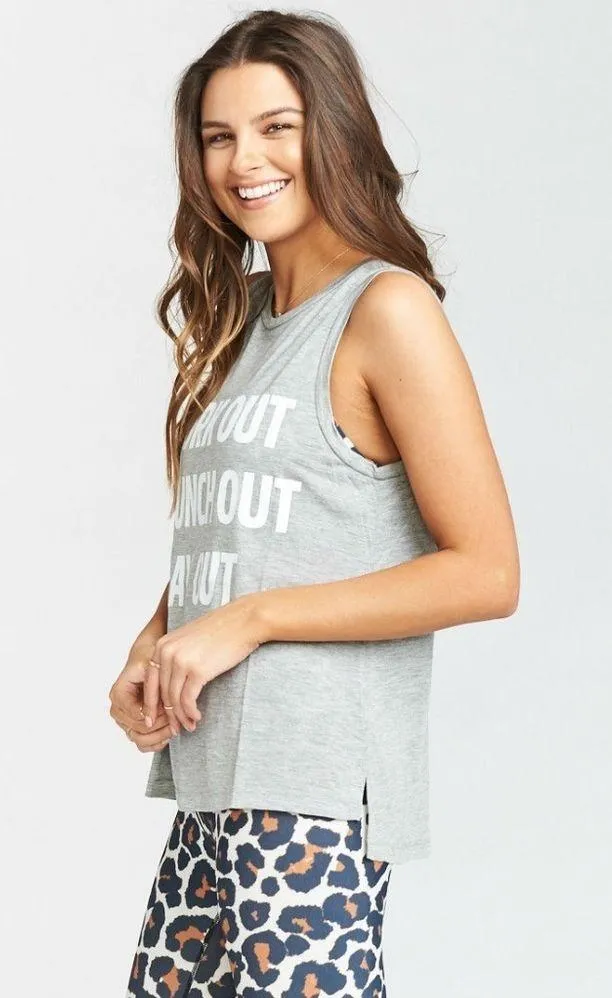 💕SHOW ME YOUR MUMU💕 Graphic Tee Tank Top M NWT - Image 3