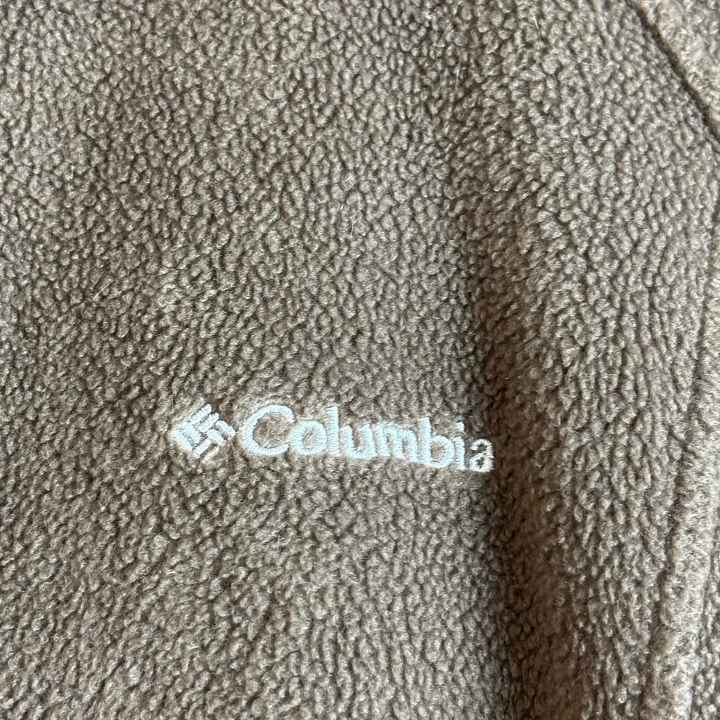 Columbia Sportswear Woman’s Brown Fleece Casual Outerwear Cozy Jacket Size Large - Image 3