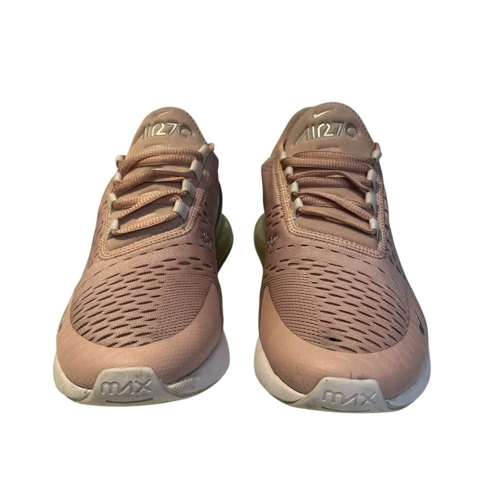 Nike Air Max 270 Pink Oxford/Metallic Silver/White DM8326-600 Women's Size 9 - Image 2