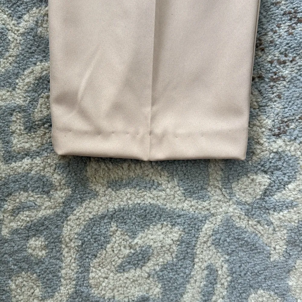 Vintage Georgio Sant’ Angelo Pleated Pants Khaki 10 Tan - Image 2