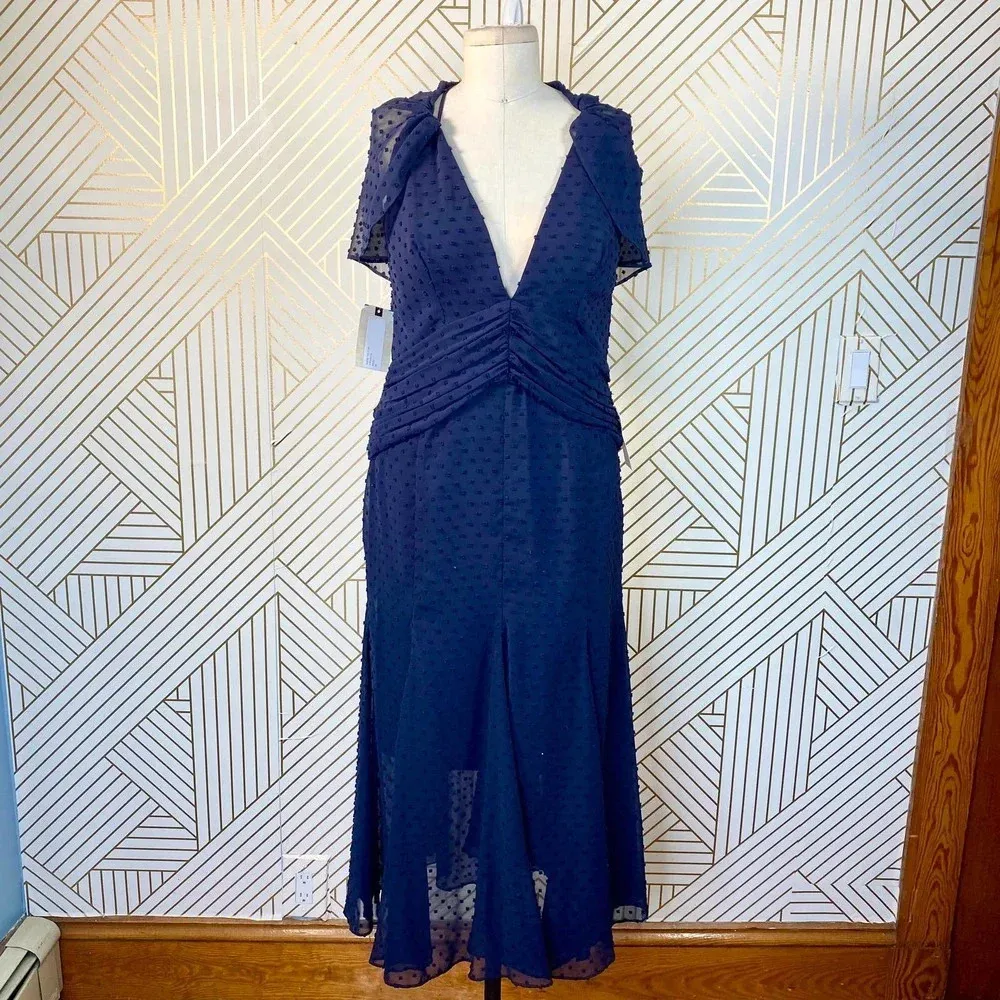 Katie May Show The F Up Navy Blue Midi‎ Dress - Image 3