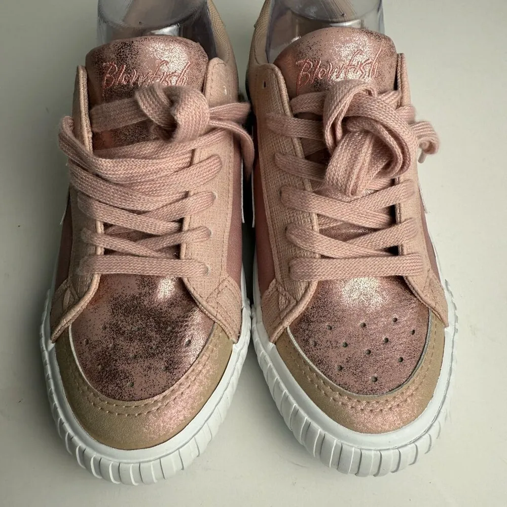 Blowfish Malibu Sneakers NWOT Willa Low Top Pink Orbital Withered Rose Sz 8 - Image 8