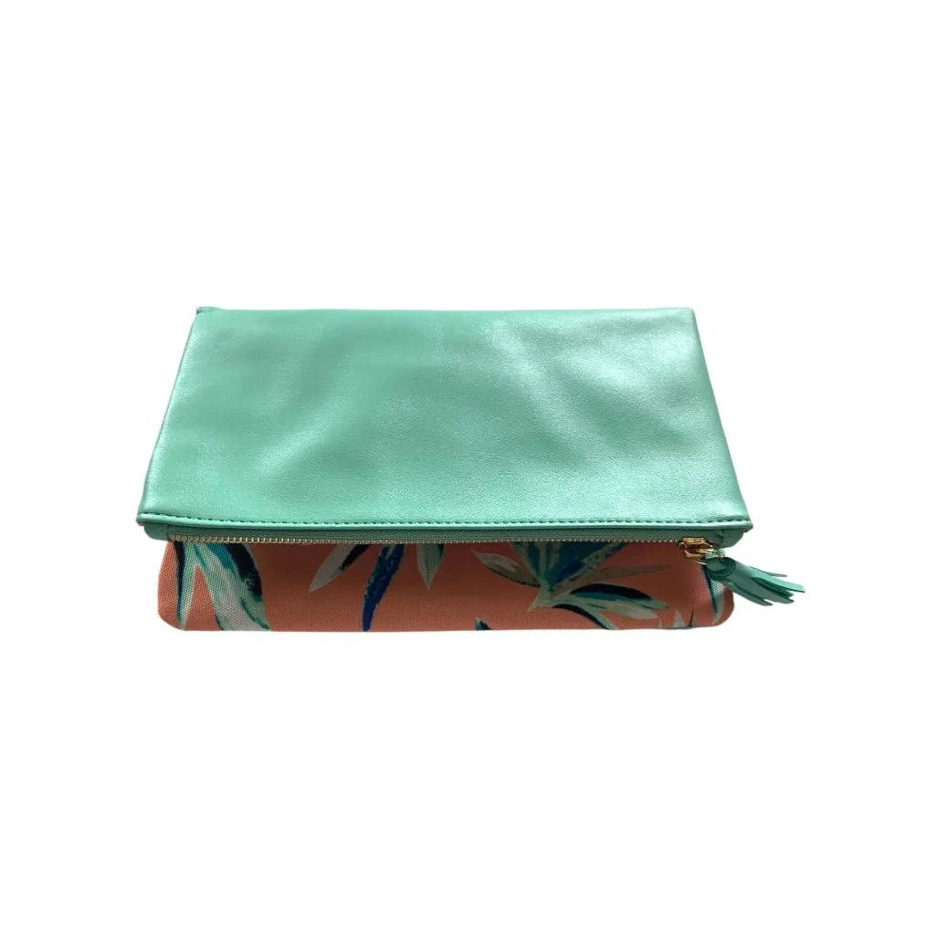 Rachel Pally Reversible Clutch Pink/Green - Image 2
