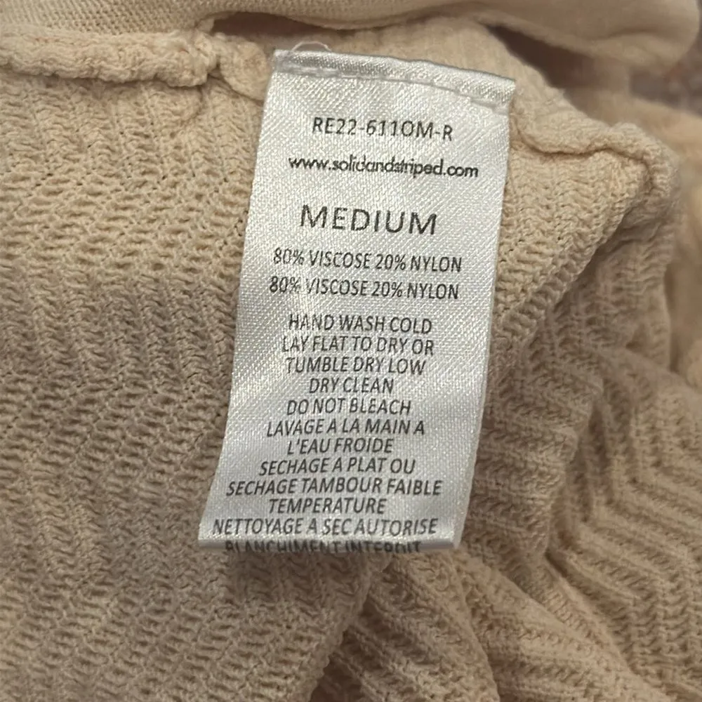 SOLID & STRIPED THE CHARLIE SHORT in OATMEAL M - Image 6