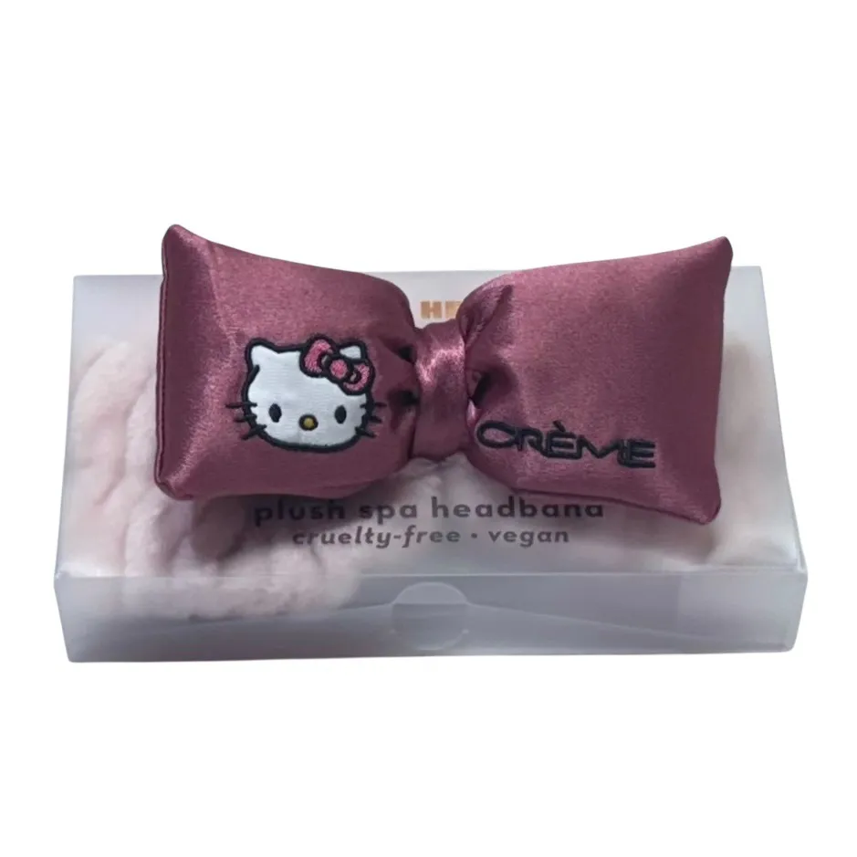 The Crème Shop x Hello Kitty Plush Spa Headband NIB - Image 2