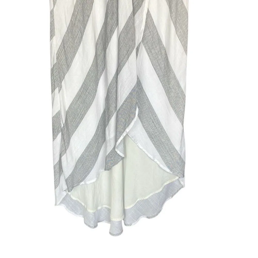 Lulus 546.  striped top and wrap skirt set small & med - Image 6