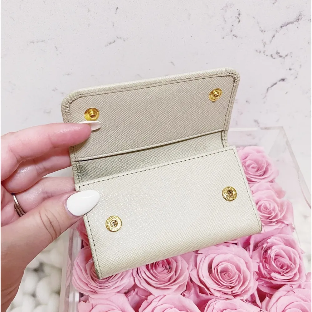 Authentic Prada Cera Portachiavi 6 Key Saffiano Leather Holder / Wallet - Image 5