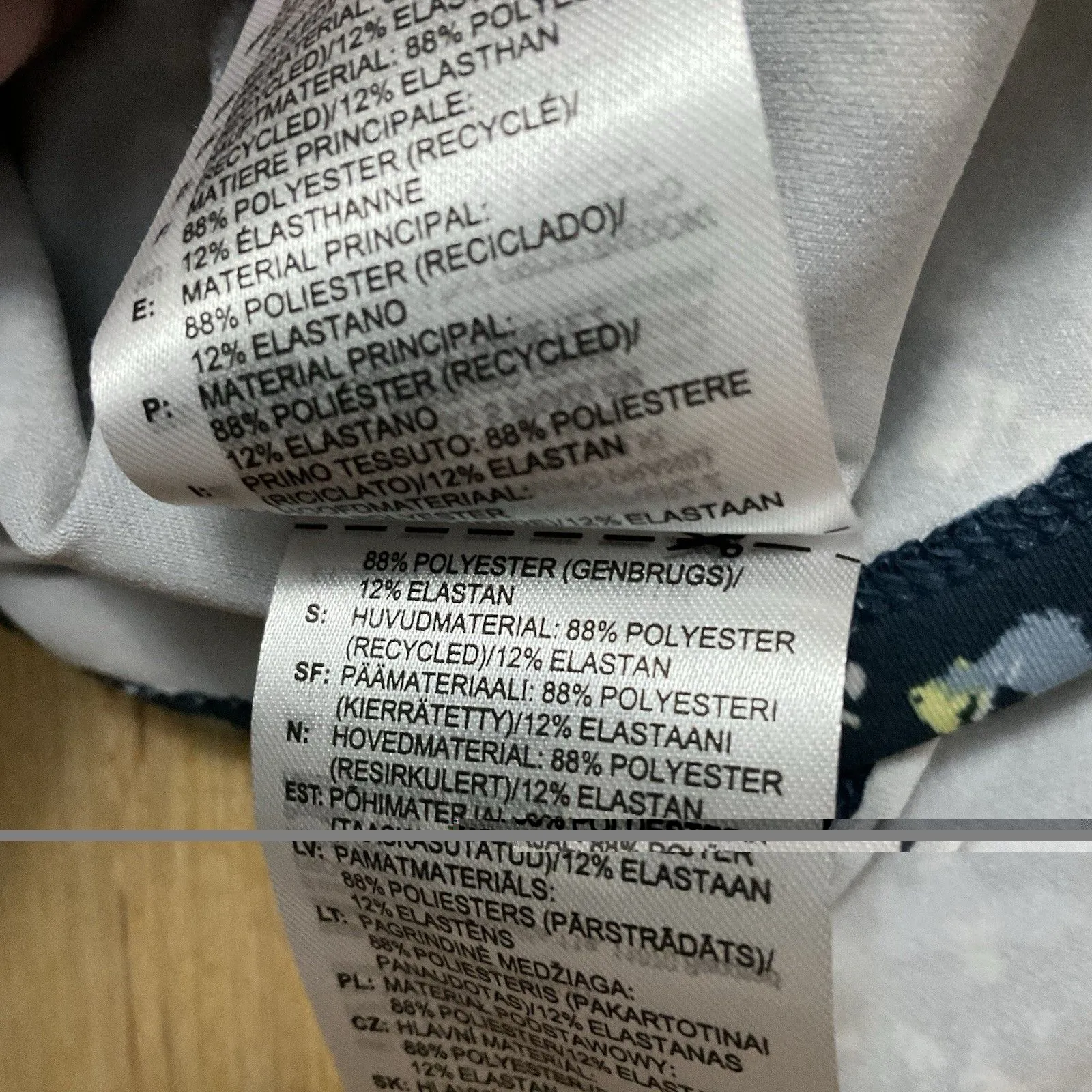 Womens Large Adidas Sleeveless Polo Blue UV 50 Multicolor Speckle Sport New top - Image 6