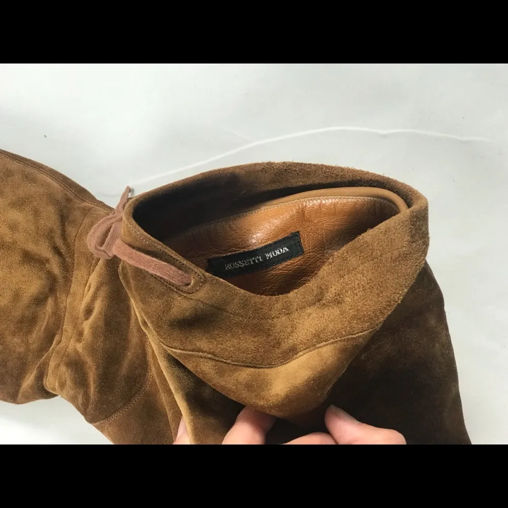 7 Rossetti Moda Knee High LT Suede Heel boot - Image 4