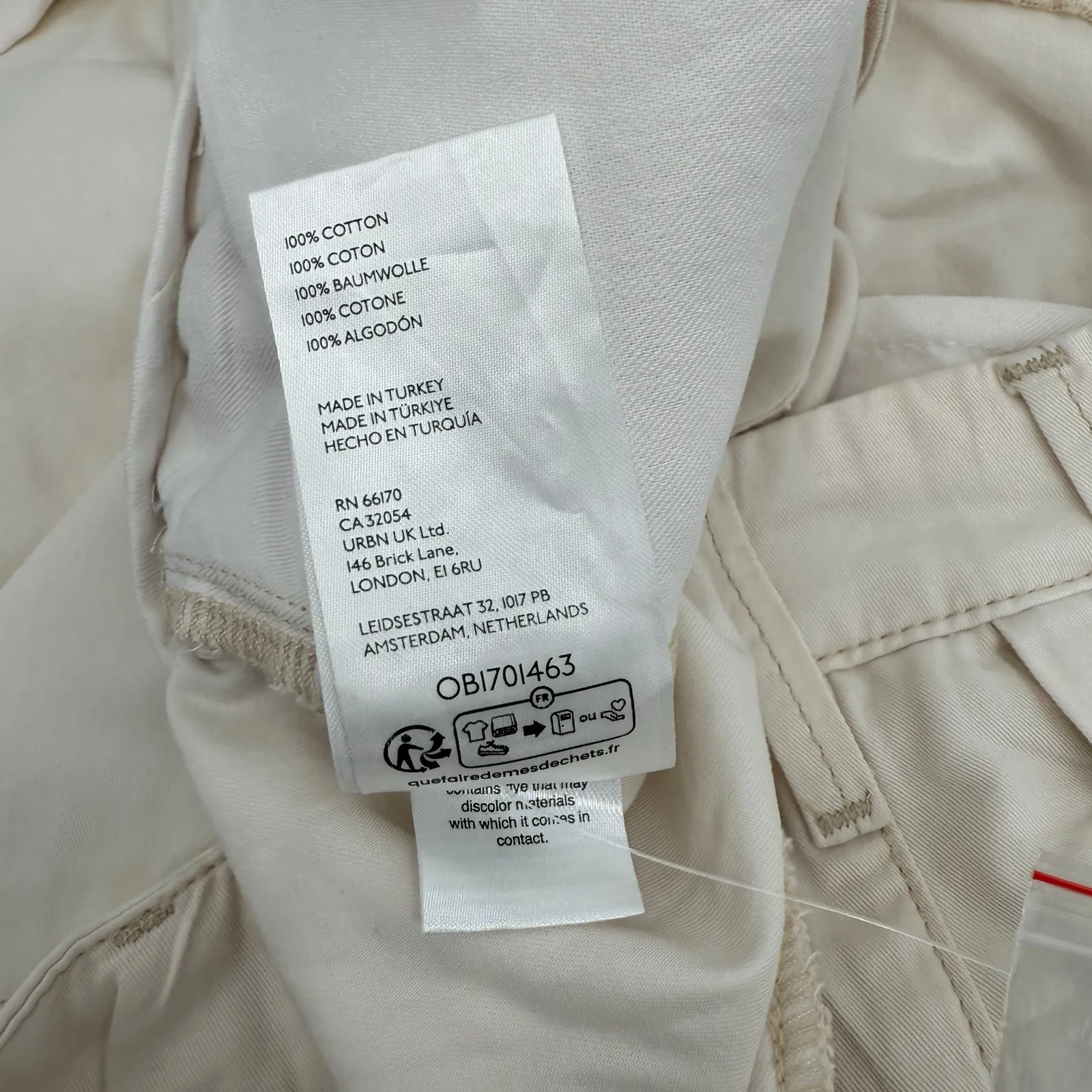 PILCRO x ANTHROPOLOGIE Pants SZ 29 Petite Rolled Hem Chino Patchwork Utility NWT - Image 17