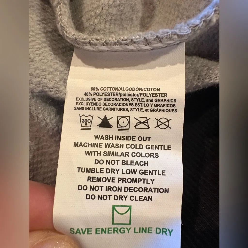 Majestic brand women's Cincinnati Bengals crew neck sweatshirt NWT size M - Image 8