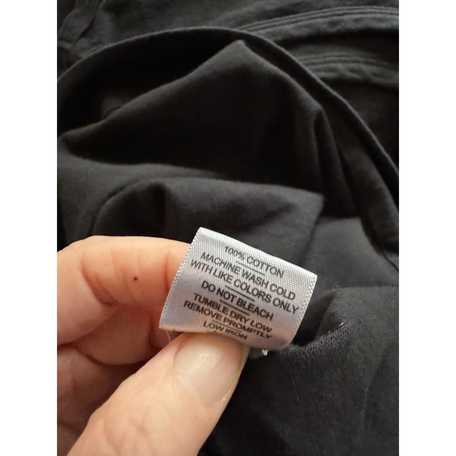 NWOT American Giant Muscle Tee Midi Midweight Cotton Dress Black Size Large - Image 6