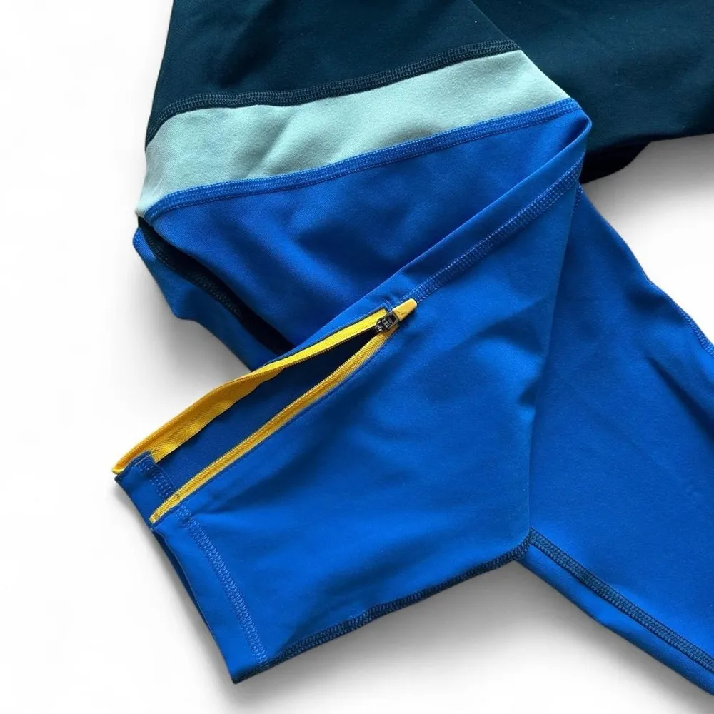 NWT- Old Navy Work Out Pants. Color Block / Sz- L - Image 2