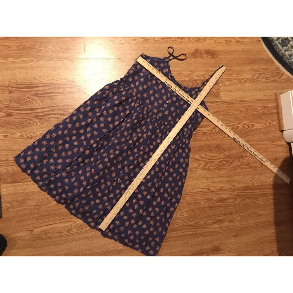 French Connection Women’s Romper Dress NWT Size 6 Spaghetti Straps Button Front - Image 3