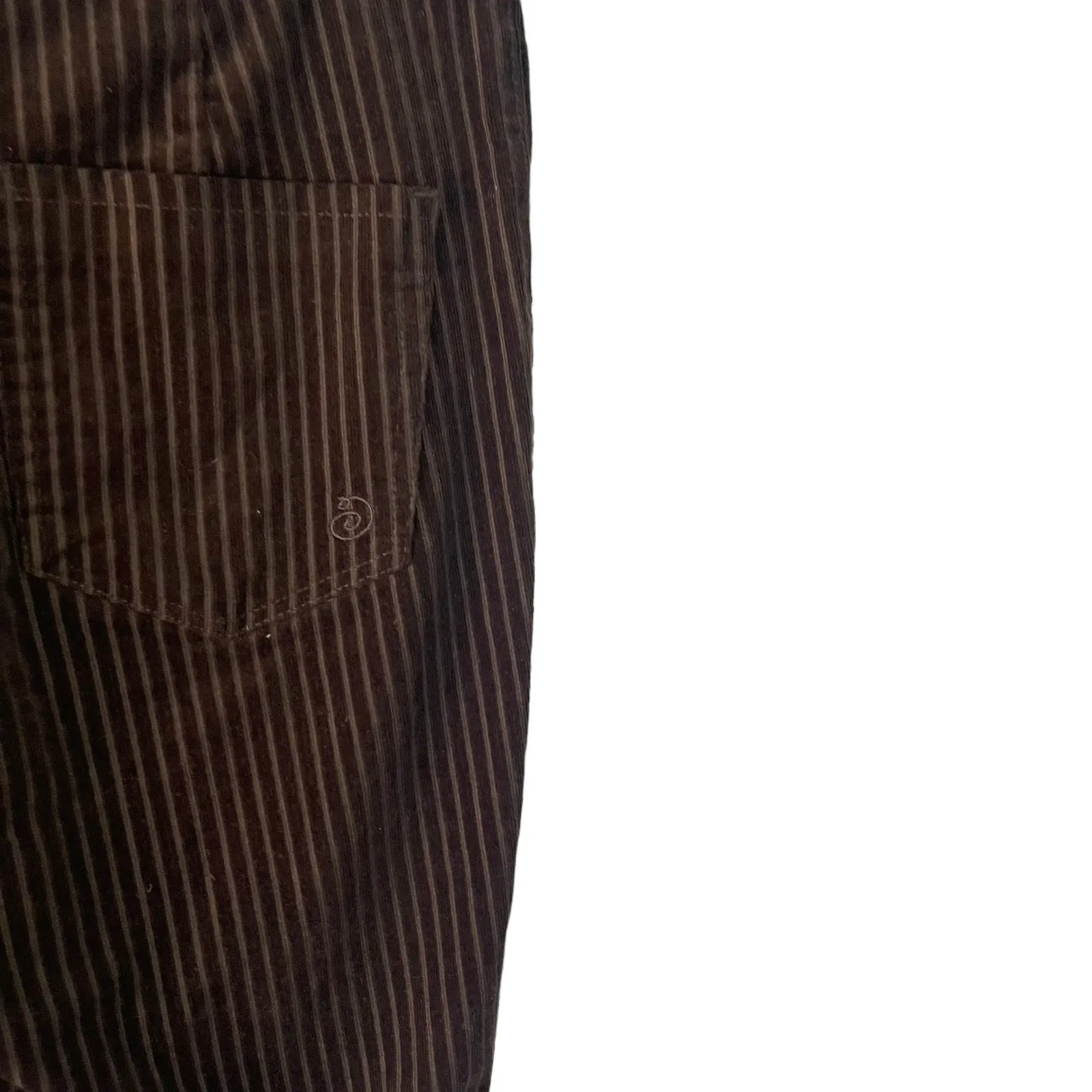 Indigo Rein Juniors Size 9/28‎ Brown Pin Stripe Corduroy Pants - Image 6