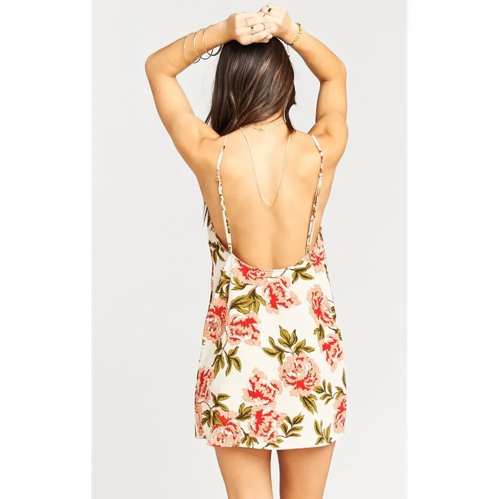 Show Me Your Mumu Traveler Dress Floral Sleeveless Summer Mini Halter Vacation - Image 2