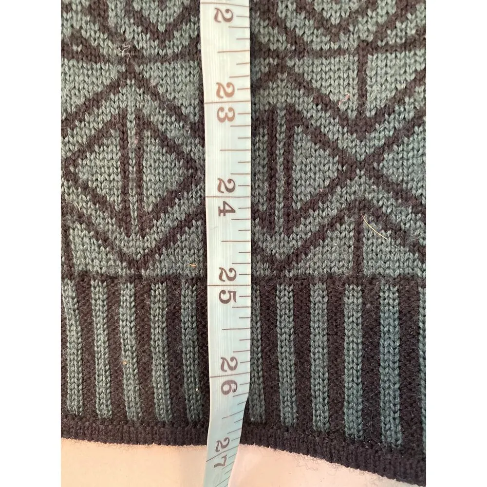 Obermeyer Vintage Chloe Floral Embroidered Fair Isle Winter Ski Sweater EUC Sz S - Image 14