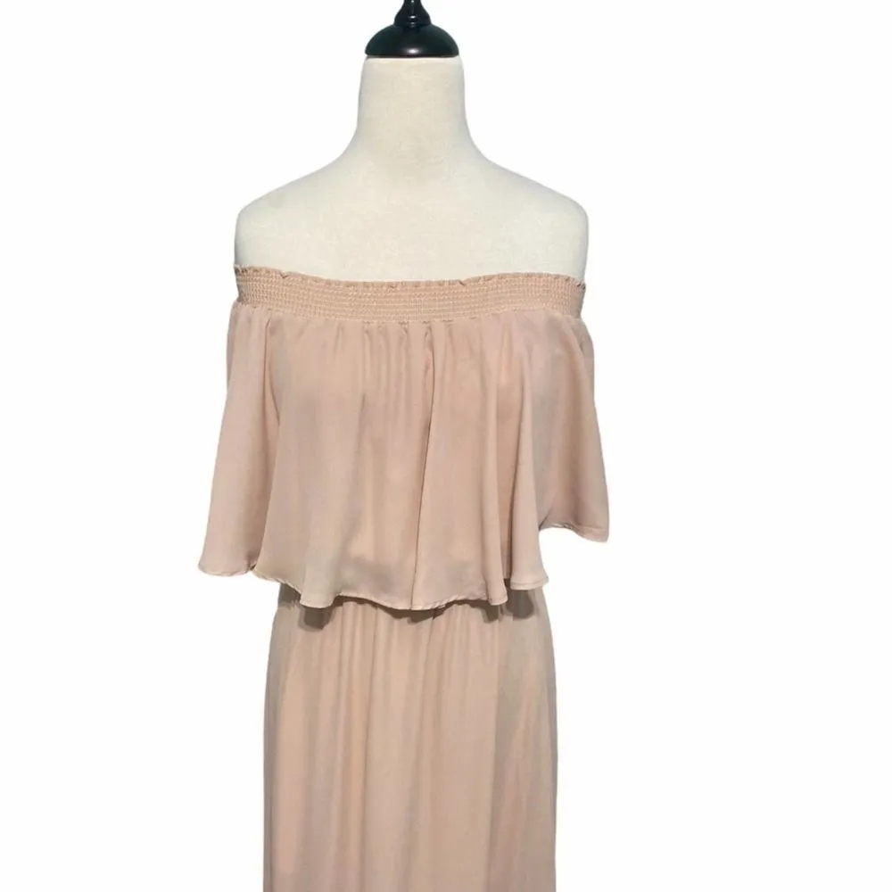 Show Me Your Mumu‎ Hacienda Maxi Dress Blush Medium - Image 16