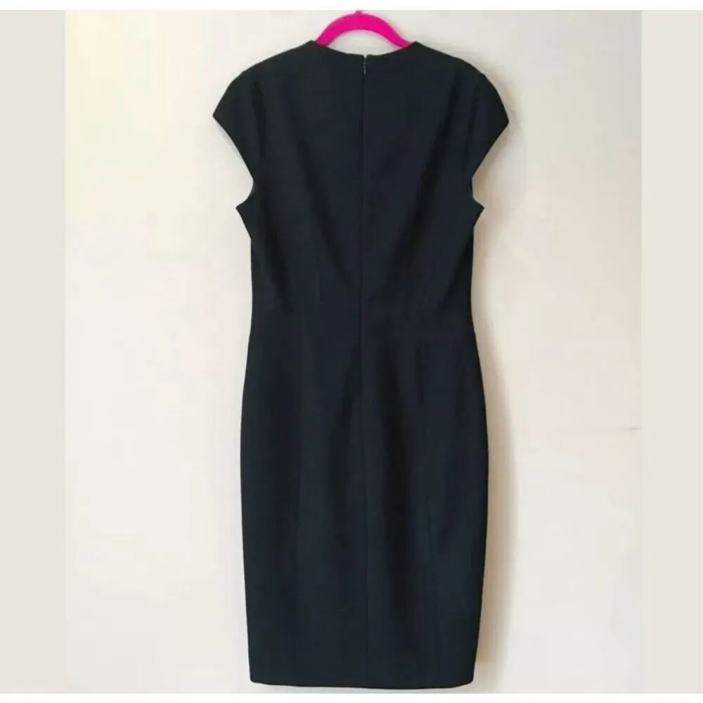 Reiss Abbi Fay shift dress black size 8 excellent condition - Image 4