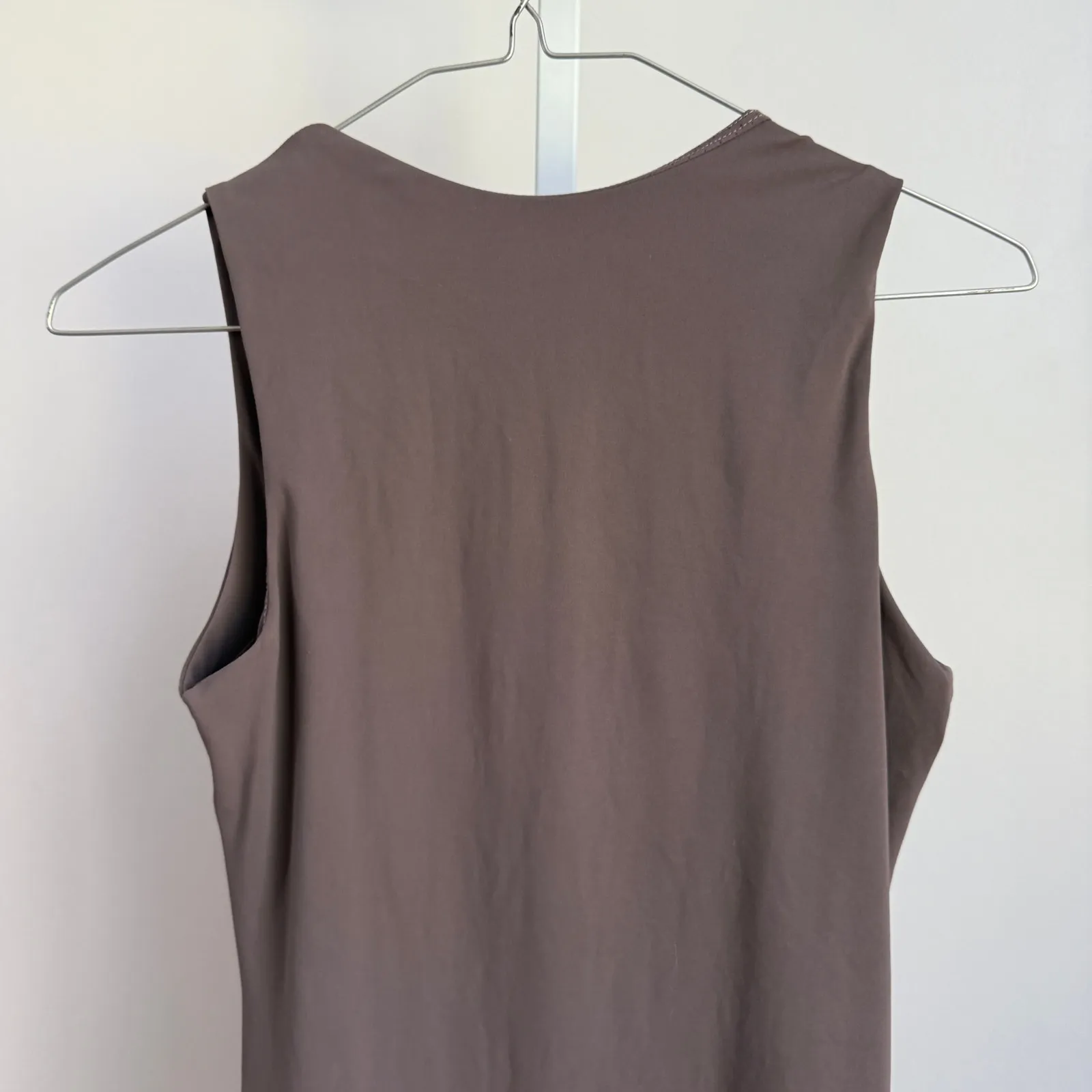 QINSEN sz‎ L Gray Fitness Tennis Athletic Mini Dress Size L - Image 7