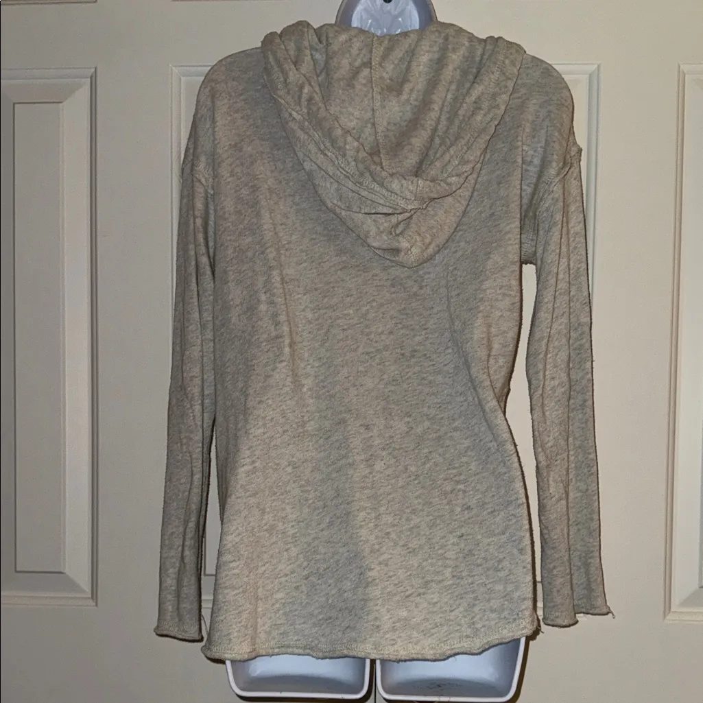 Gray Montauk New York Hoodie Size M - Image 5