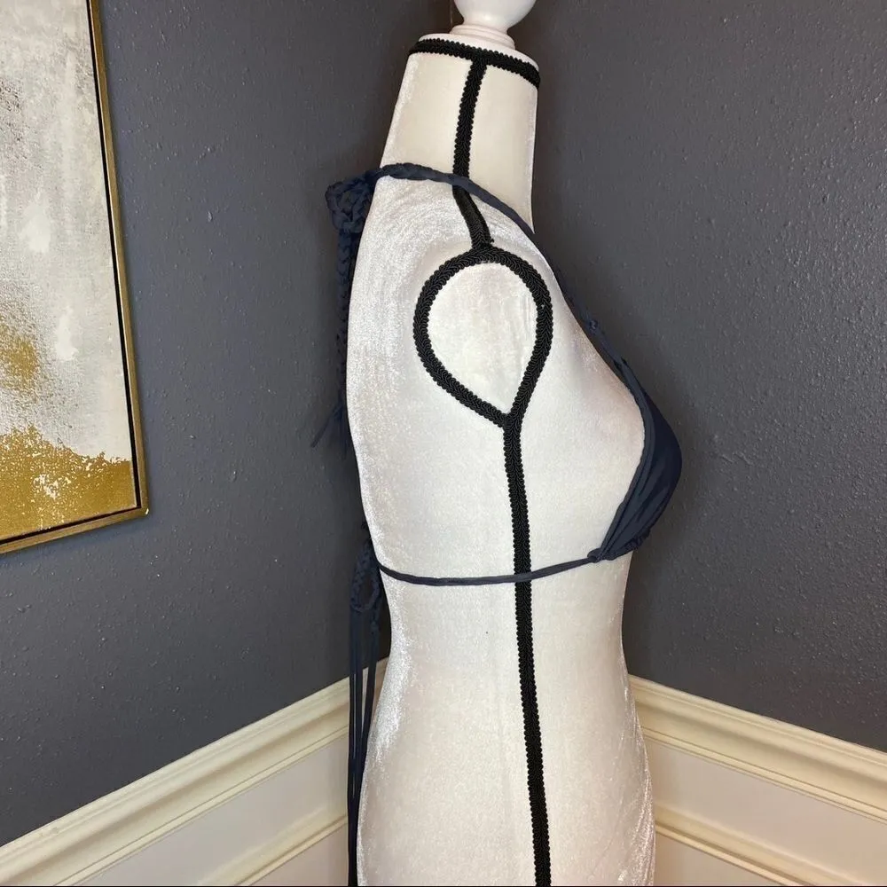 Mikoh triangle braided strap bikini top - Image 3