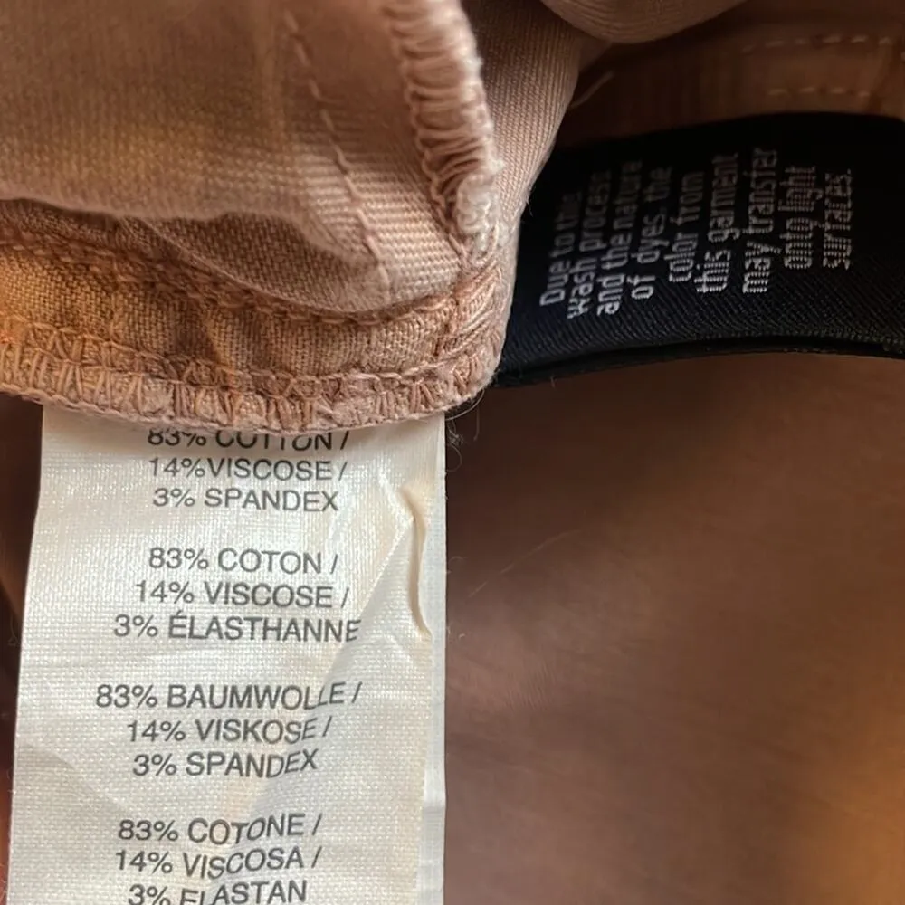 J. Crew Blush Pink Toothpick Pants Jeans Size 25 Spring Skinny Ankle Preppy - Image 8