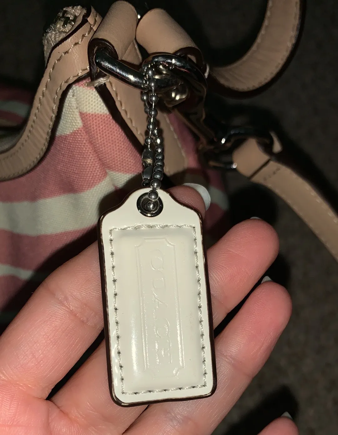 Coach Zebra Print Purse - Image 10