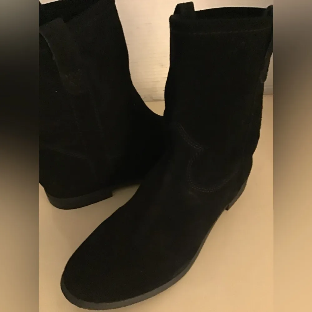 Vince Camuto women black suede slouch Fanti boots US 10 - Image 11