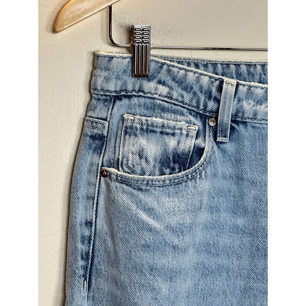 Paige Women's W6770 Size 27 Blue Denim Relaxed Noella Straight Leg Jeans NWT - Image 13