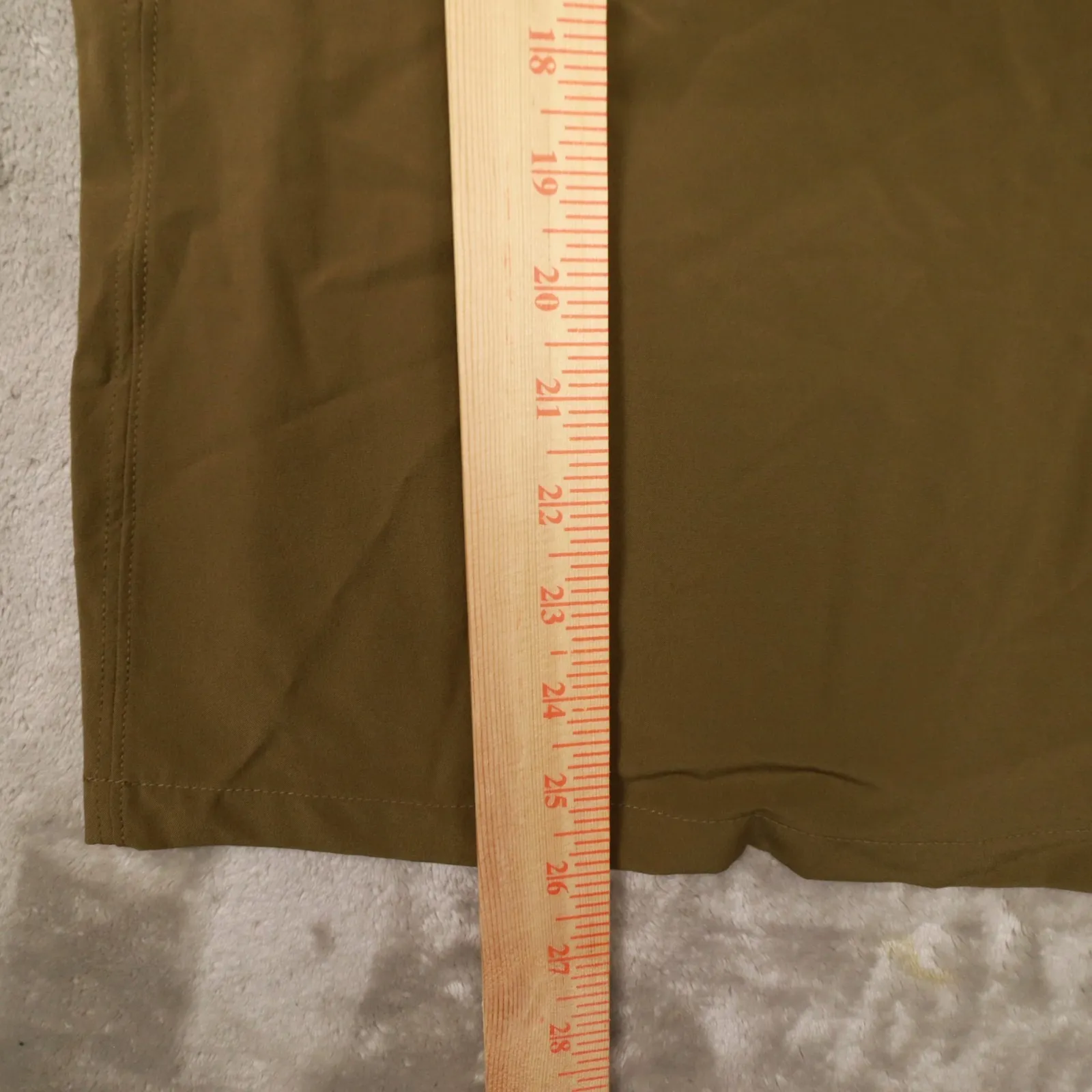 Athleta Brown Mixed Media Cinched Waist Tank Shirt ‎ size Medium style 659329 - Image 5