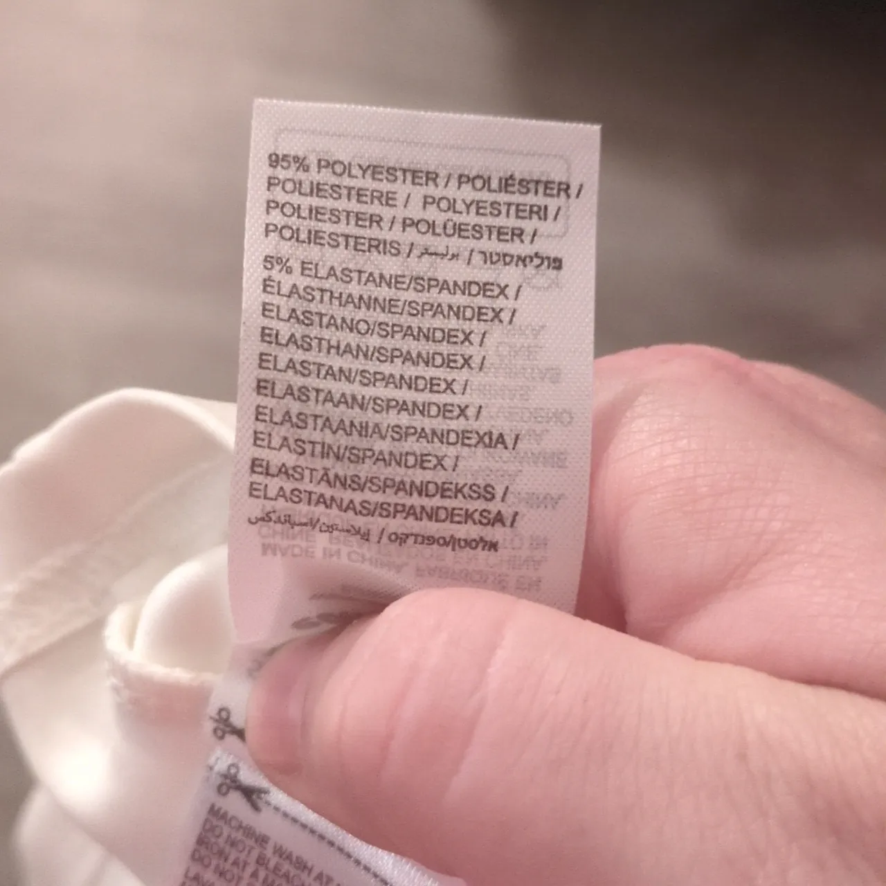 Edikted White Black Crop Top Size Small - Image 6