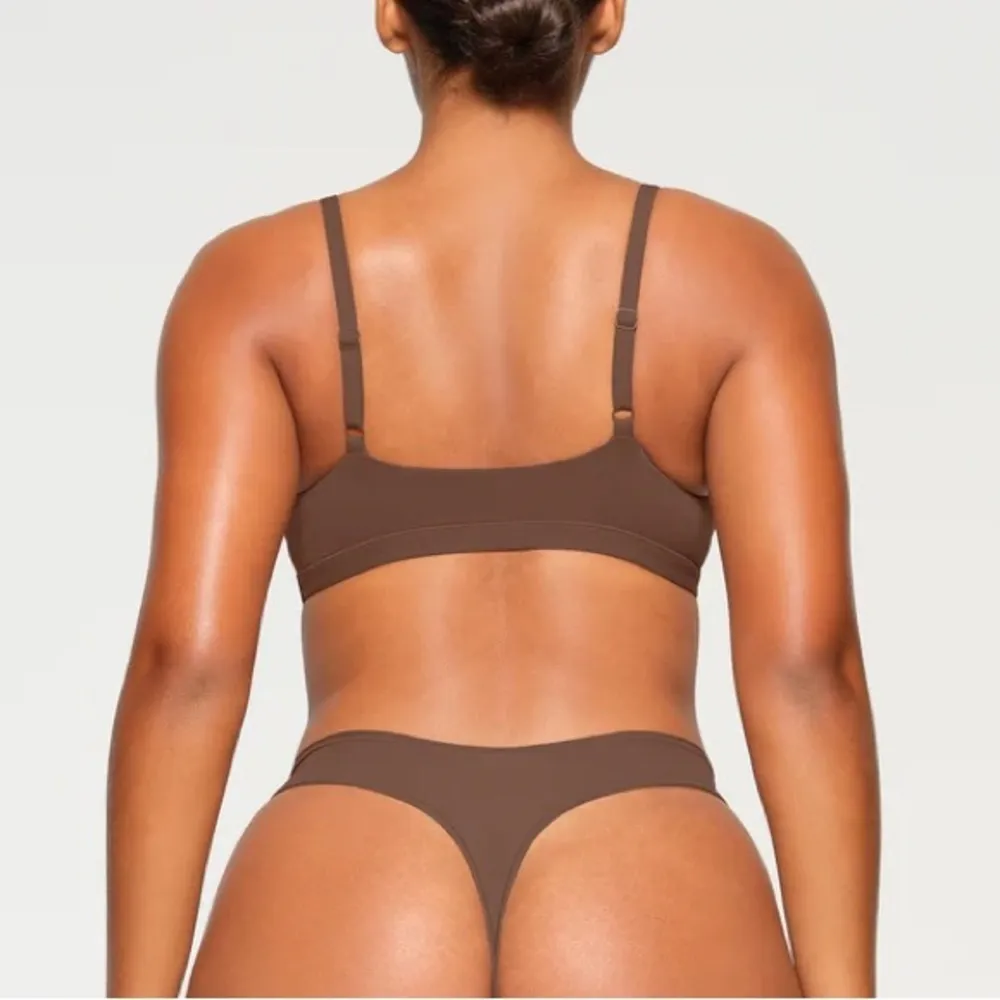 SKIMS Fits Everybody Scoop Neck‎ Bralette Jasper XS 2025 - Image 2