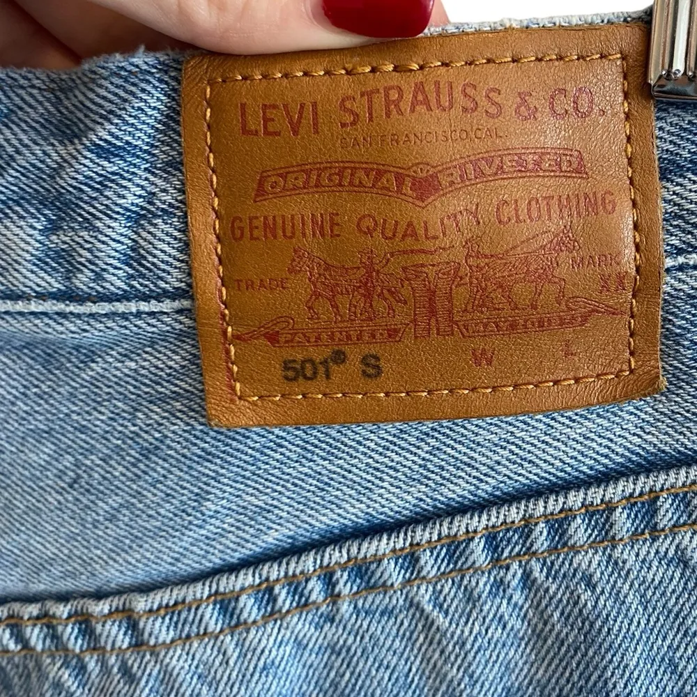 Levi’s 501 High Rise Skinny Jeans In Medium Blue Wash - Image 11