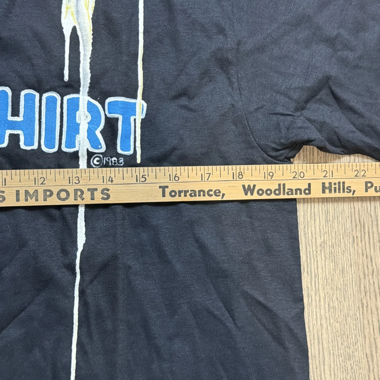 Vtg BIRDSHIRT Hanes T-shirt 1983 100% cotton L 42-44 Handpainted Art Funny NWT - Image 5