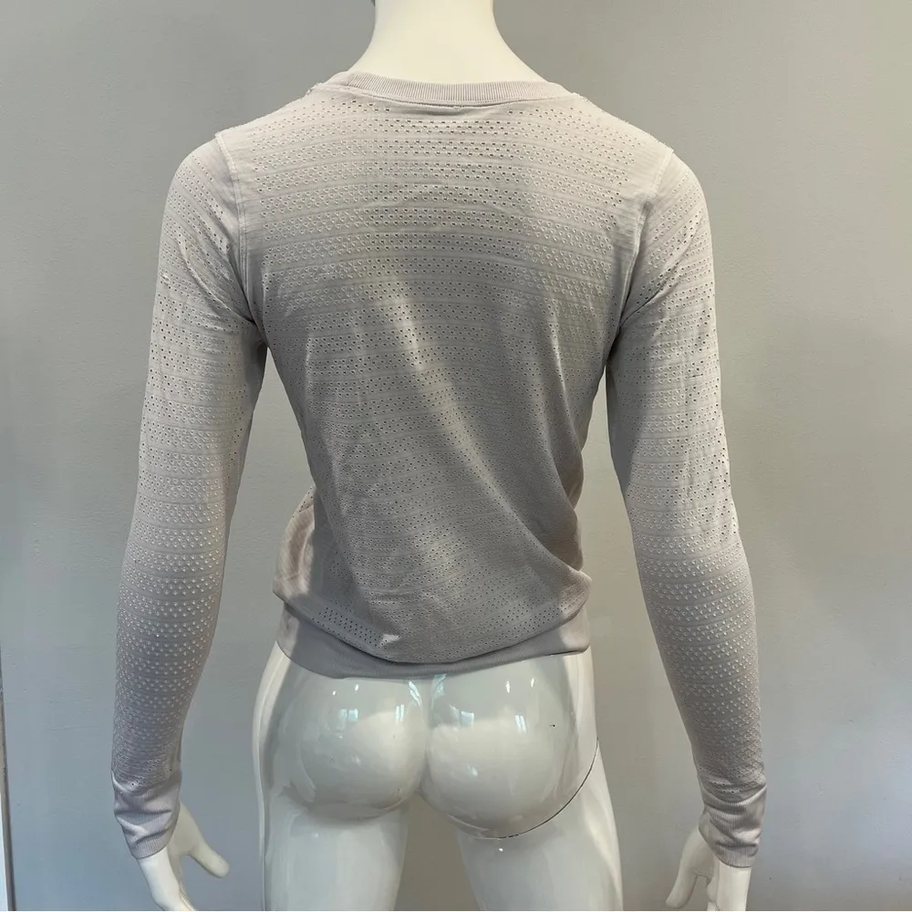 Lululemon Swiftly Breathe Long Sleeve Squad White - Image 7