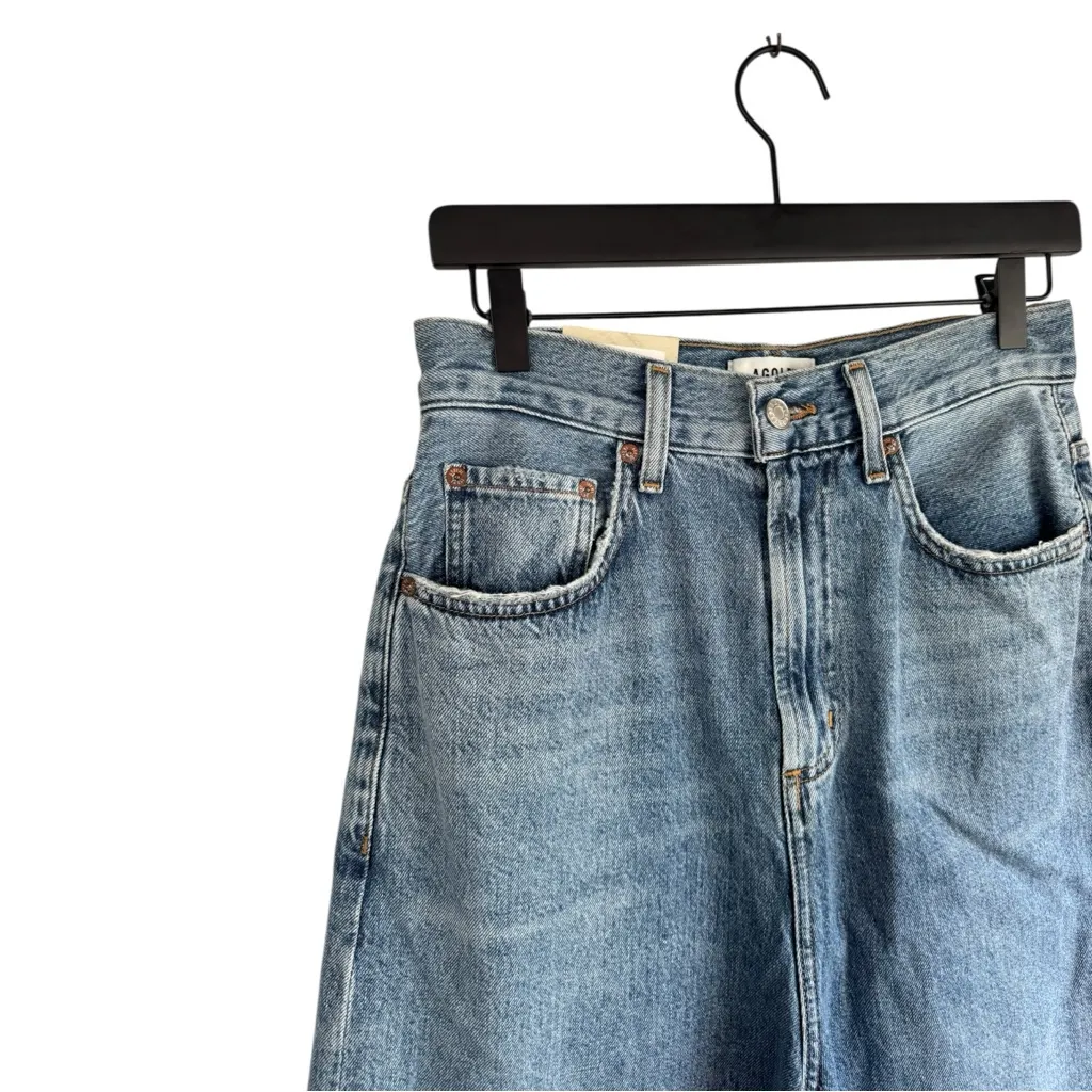 Agolde Valeria High Rise Loose Baggy Jeans Temor Wash 24‎ - Image 7