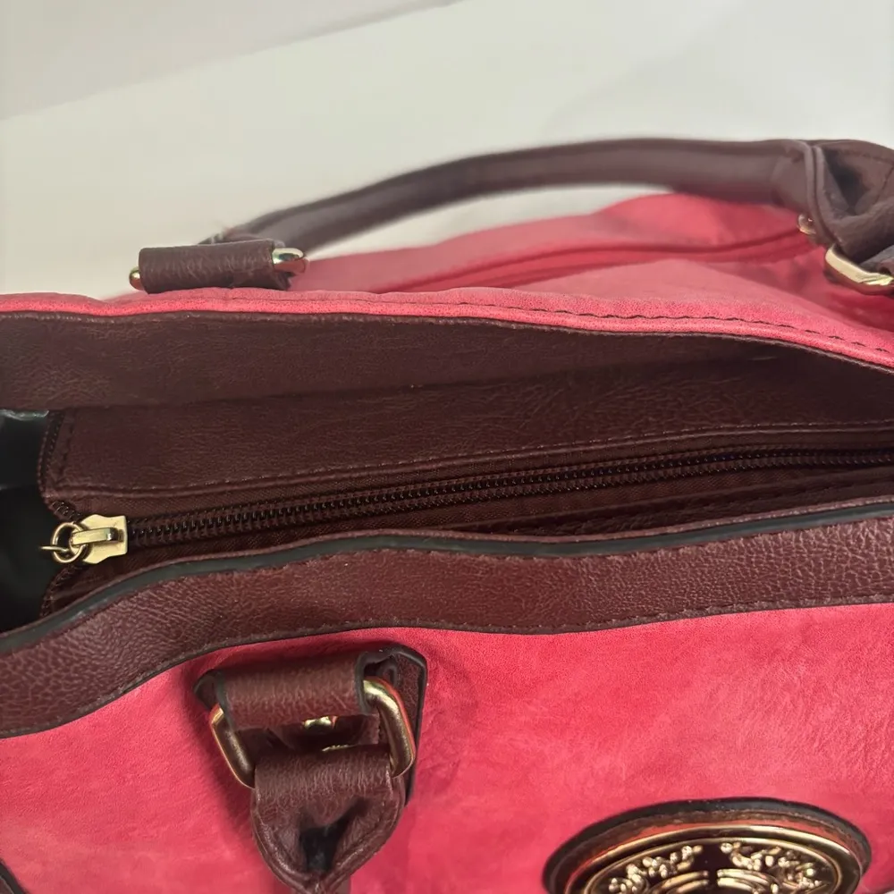 Large Pink Tote HandBag Purse - Image 8