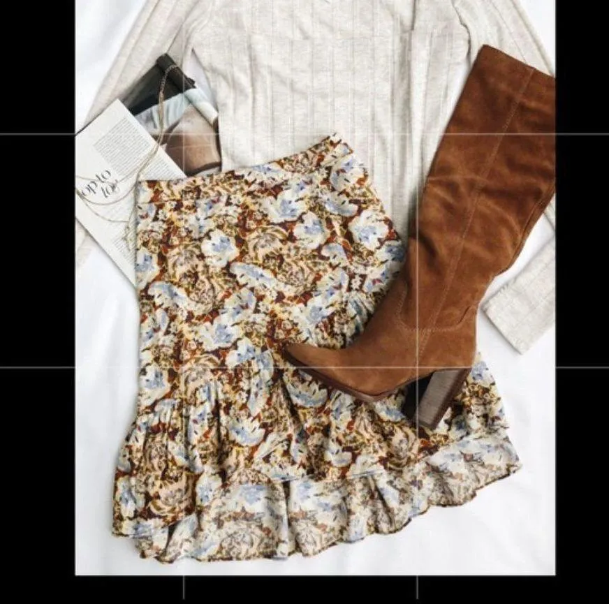 NWT Free People Women's Nadia Faux-Wrap Ruffled SZ 2 - Image 10