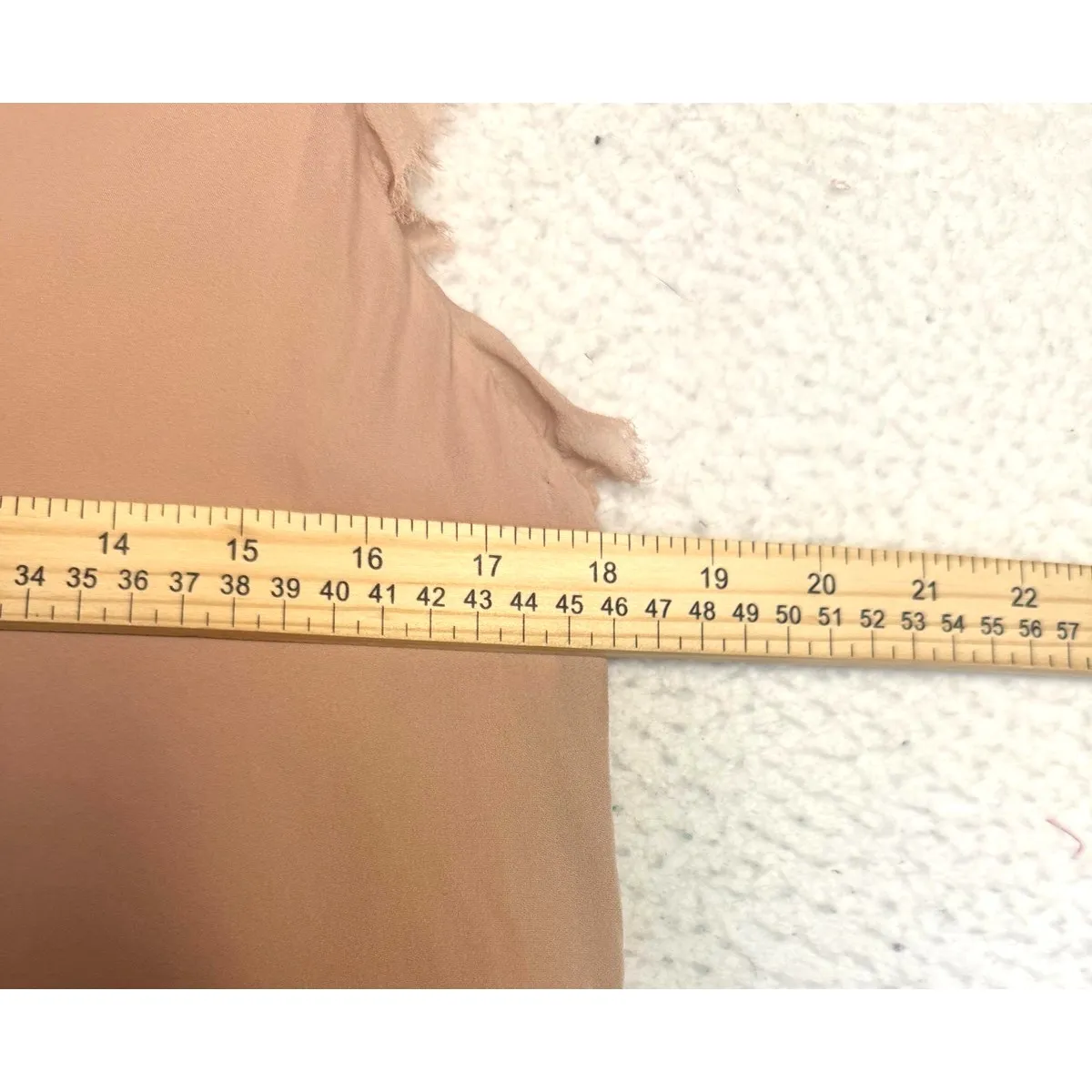 Alexis Blouse Womens XS Pink Silk Ruffle Sleeve V Neck Lined Sleeveless Top - Image 7