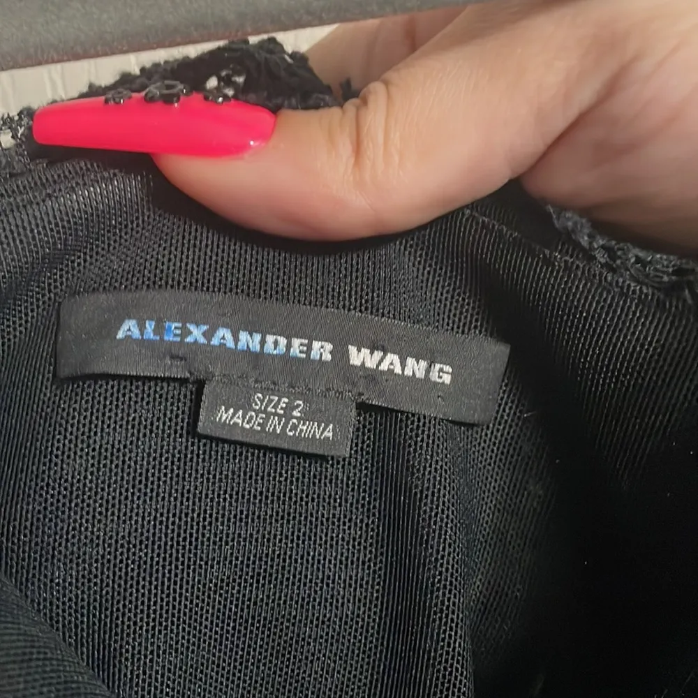 💙💖 Alexander Wang Black Spider Lace Bandage Dress - Image 5