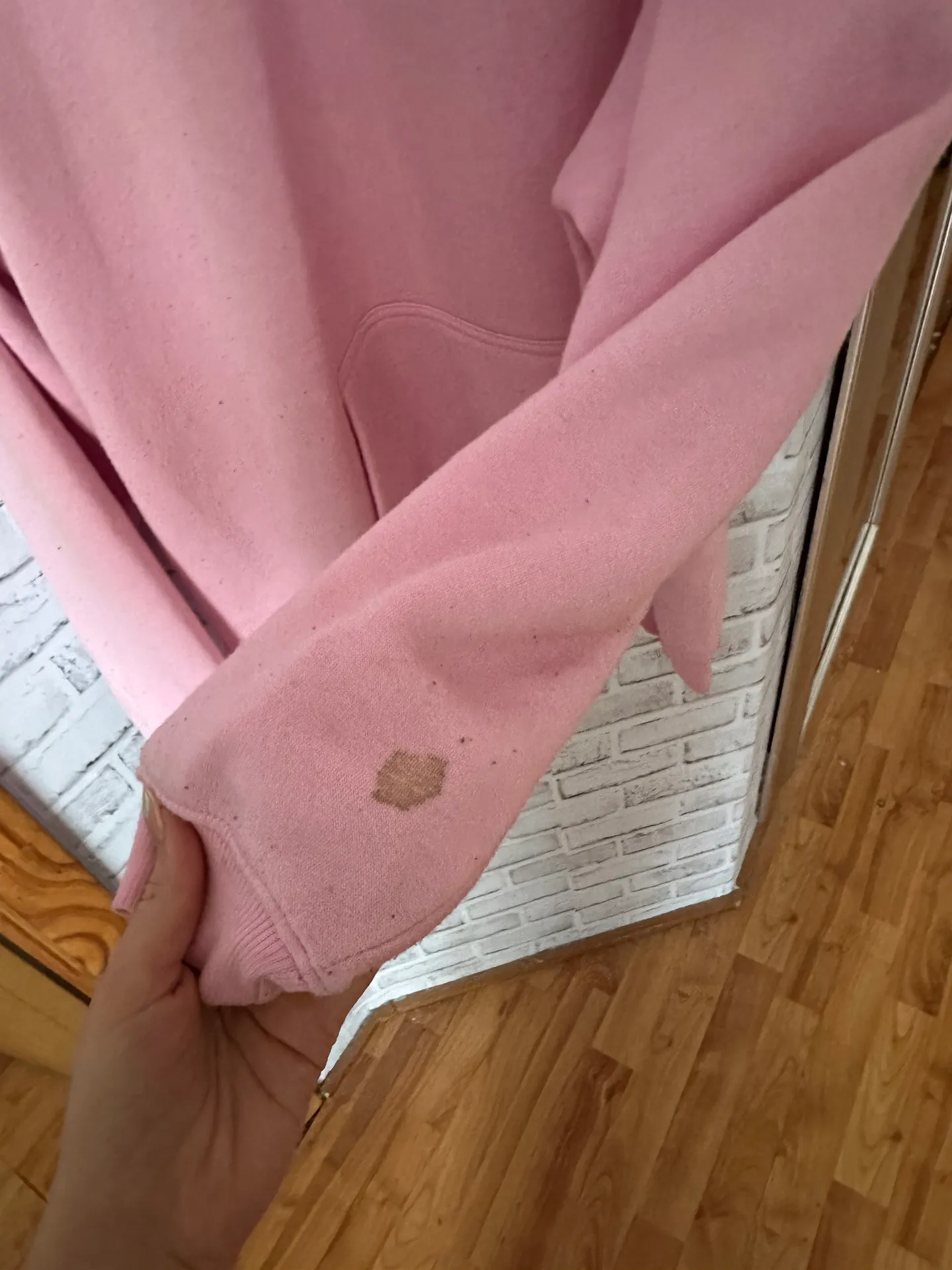 baby pink hoodie - Image 6