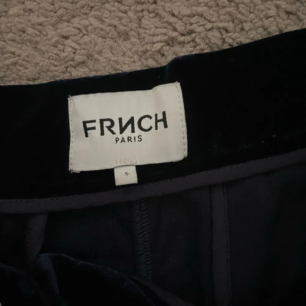 FRNCH Blue Wide Leg Jumpsuit with Belted Waist - Image 3