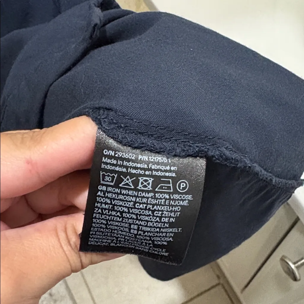 H&M Black Button-Down Maxi Dress - Image 3