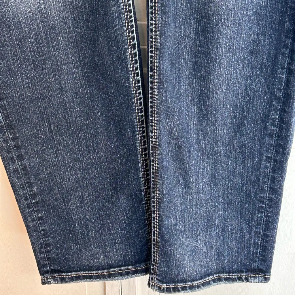 Silver Kellii Cargo stretch blue jeans Womens waist 33 W33/L31 - Image 4